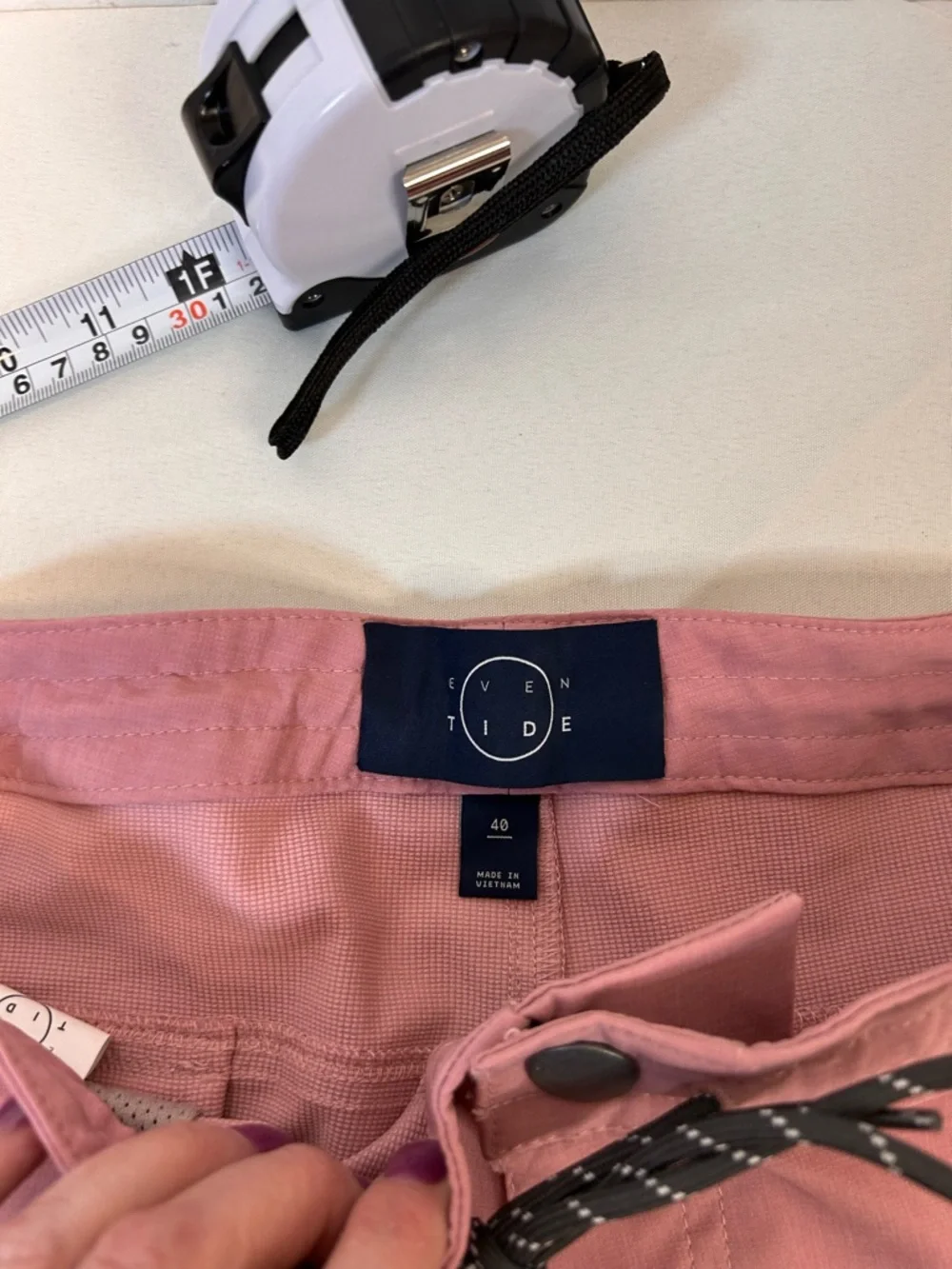 Even Tide Kai Hybrid Board Shorts Coral Men’s Size 40‎